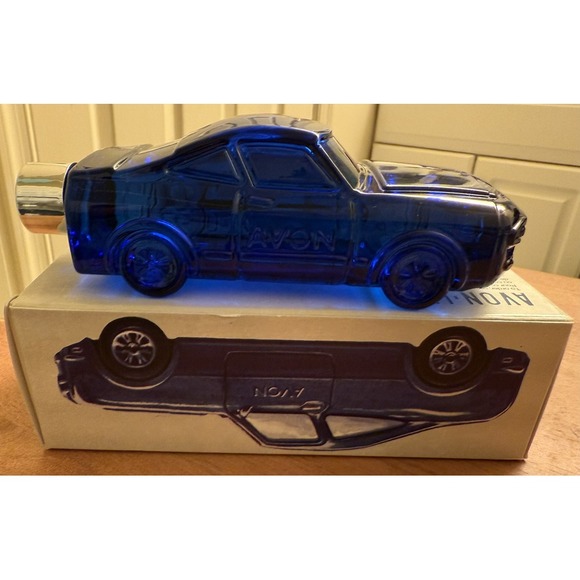Avon Mesmerize Limited Edition Sports Car Cologne Decanter‎ New - Picture 1 of 12